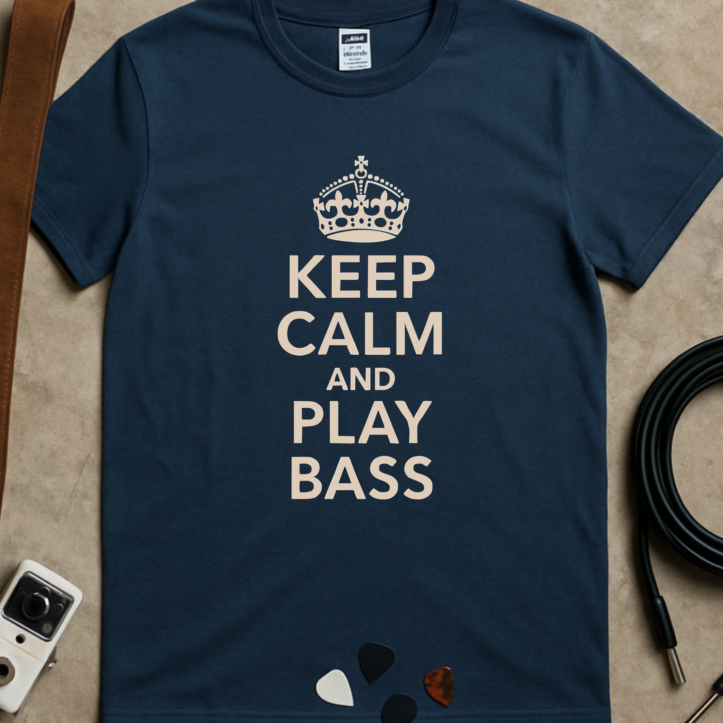 Keep Calm And Play Bass T-Shirt