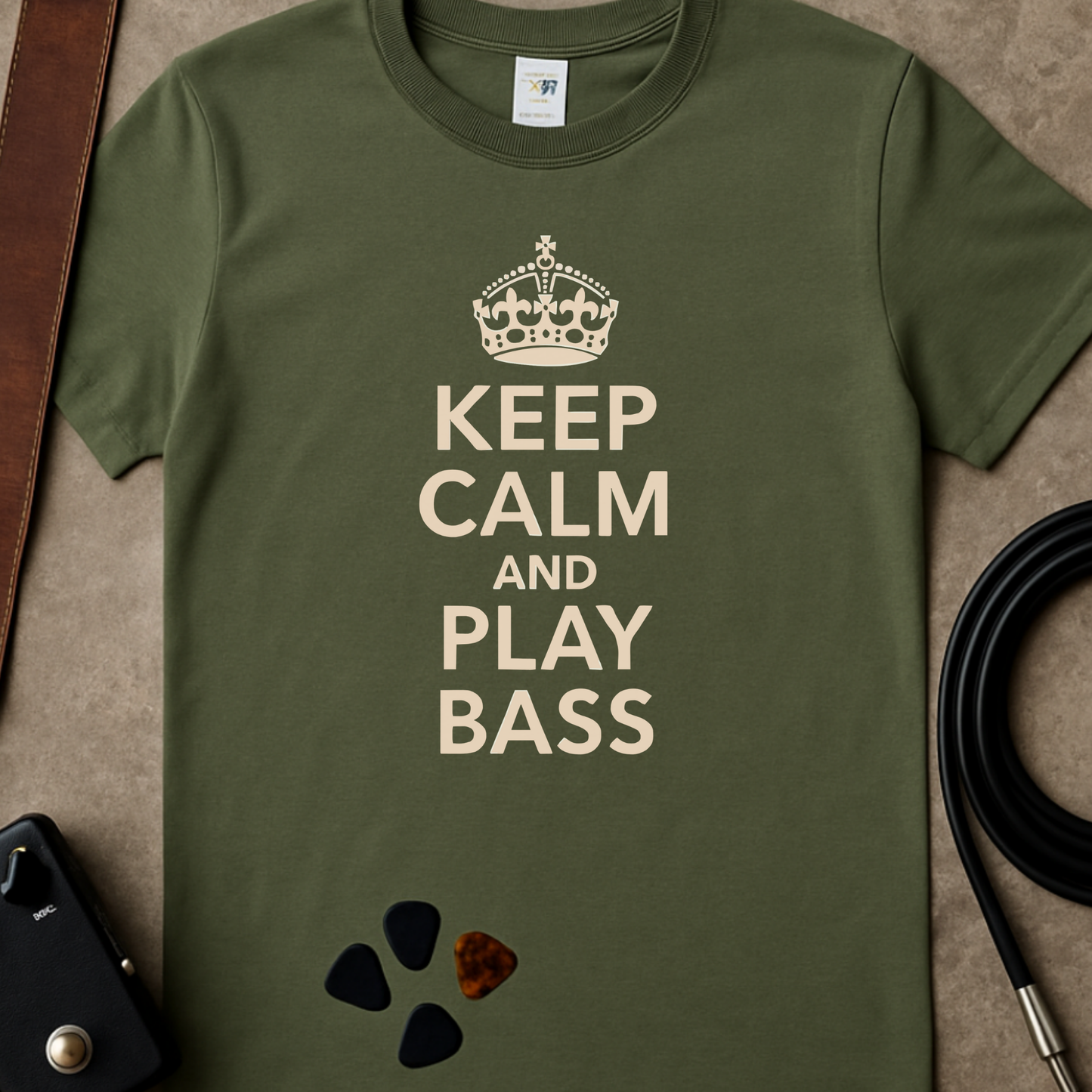 Keep Calm And Play Bass T-Shirt