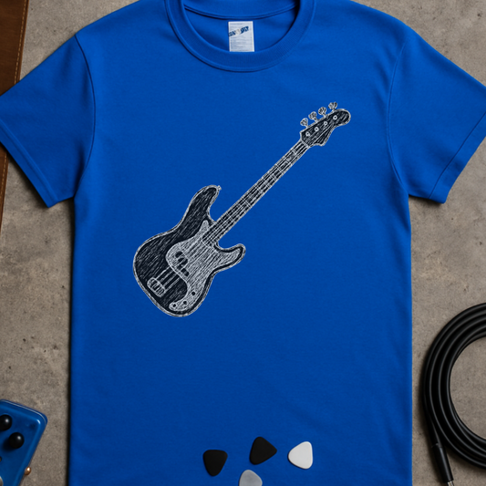 Scribble Bass T-Shirt