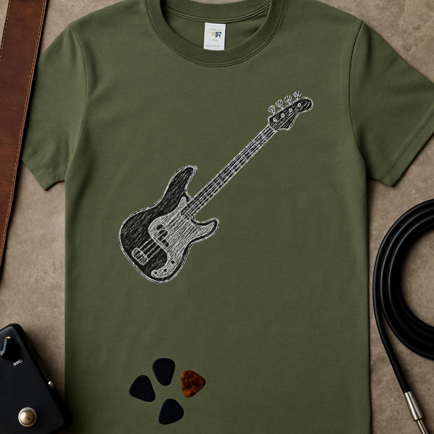 Scribble Bass T-Shirt