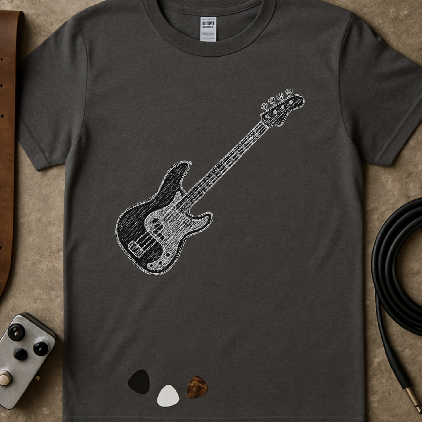 Scribble Bass T-Shirt