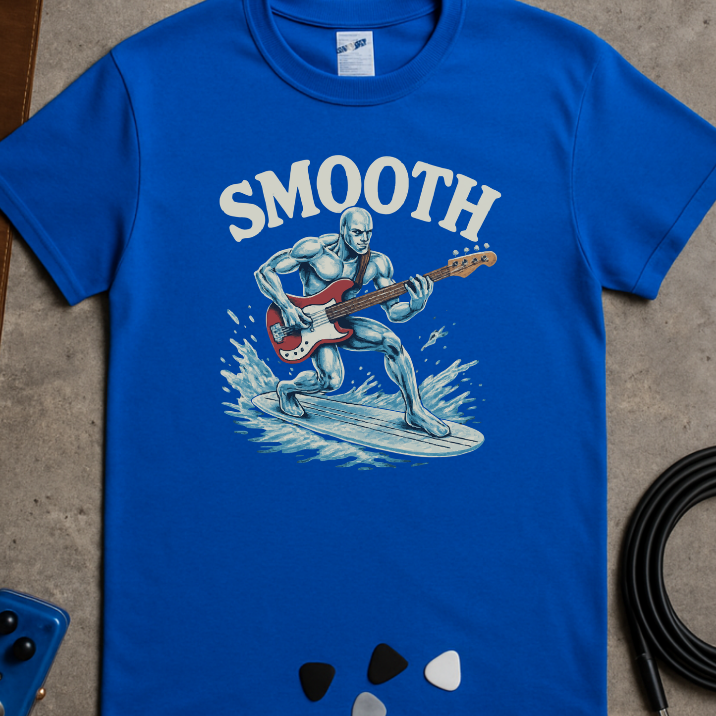 Silver Surfer Bass T-Shirt