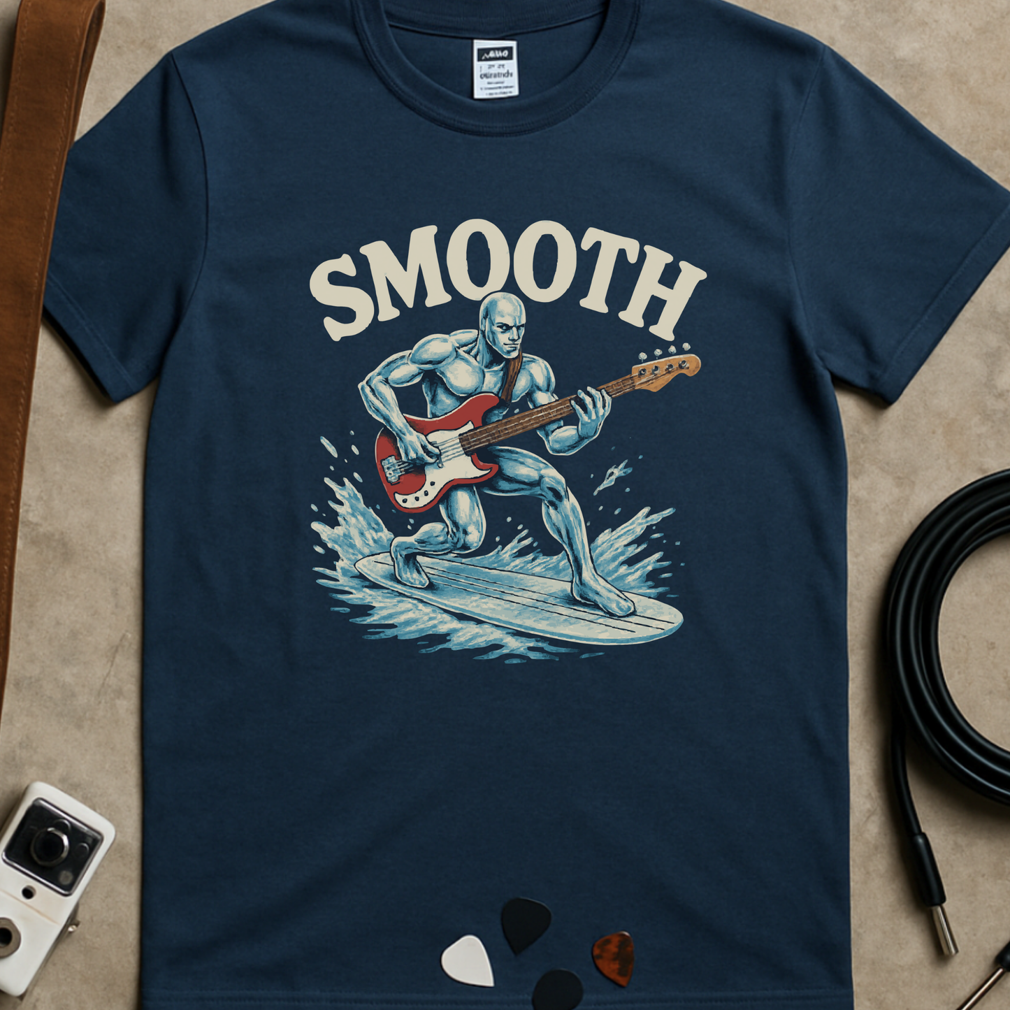 Silver Surfer Bass T-Shirt