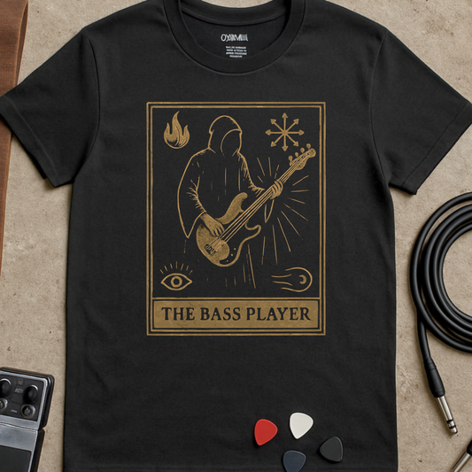 Bass Player Tarot T-Shirt