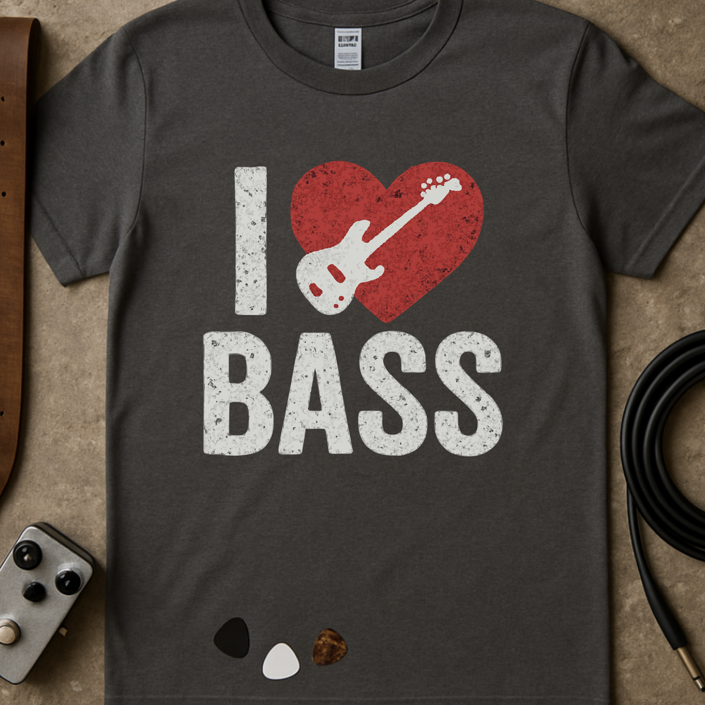 I Love Bass T-Shirt