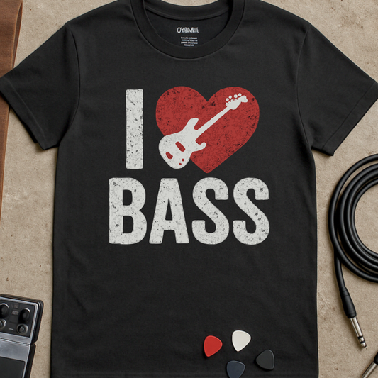 I Love Bass T-Shirt