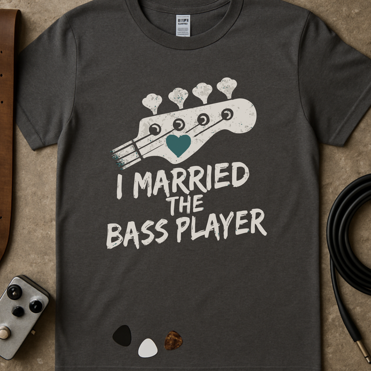 Married The Bass Player T-Shirt