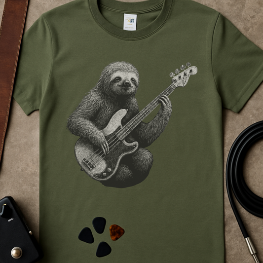 Sloth Bassist T-Shirt