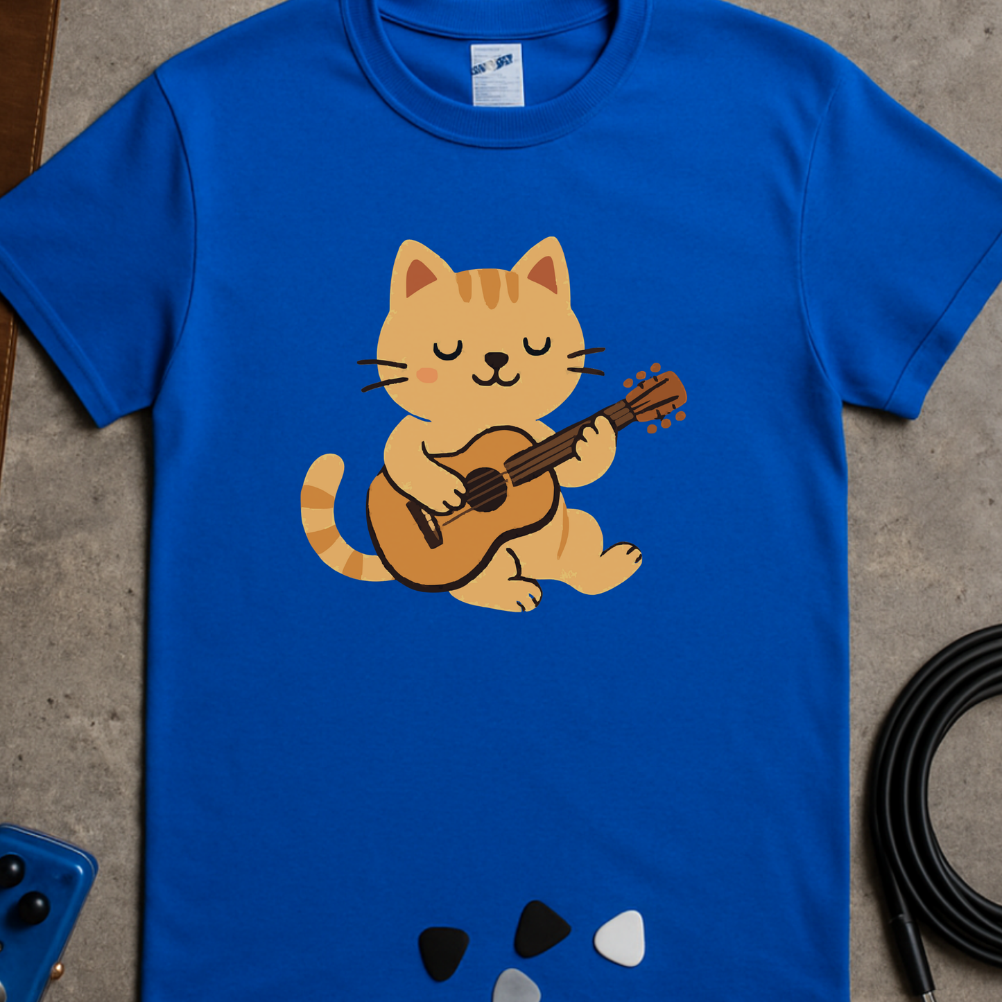 Guitar Cat T-Shirt