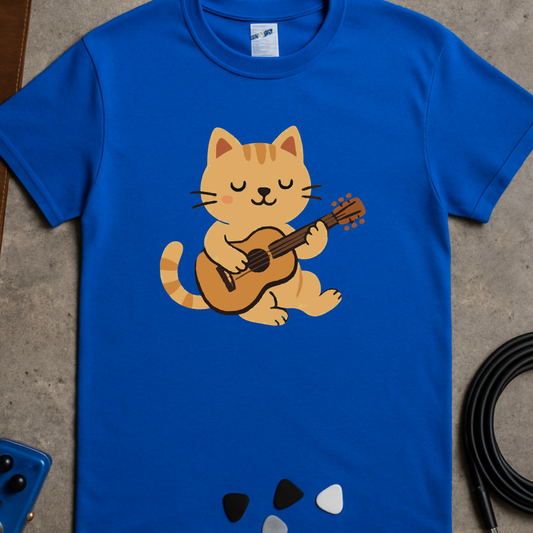 Guitar Cat T-Shirt
