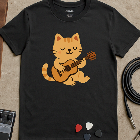 Guitar Cat T-Shirt