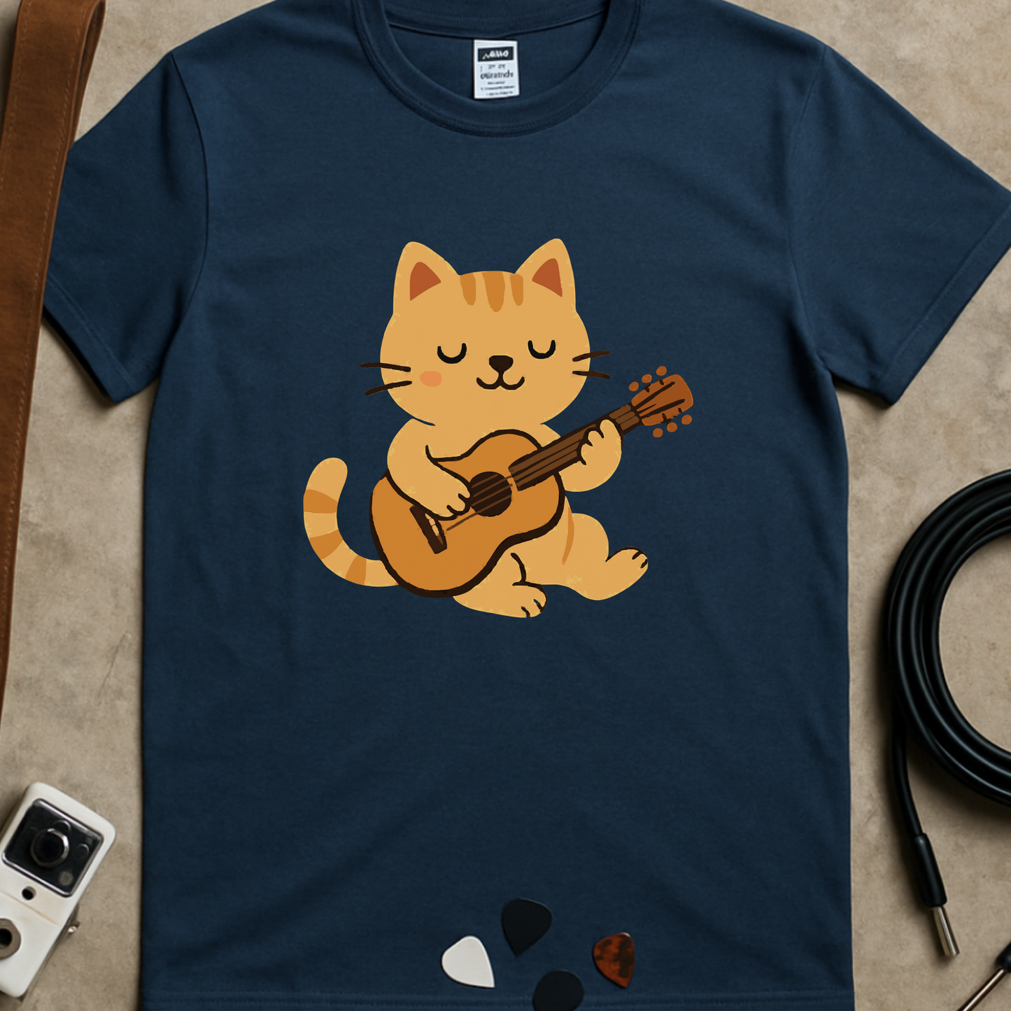 Guitar Cat T-Shirt