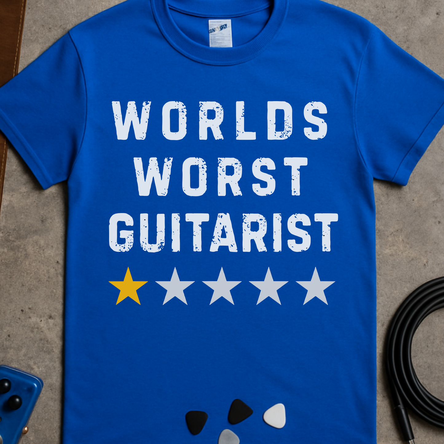Worlds Worst Guitarist T-Shirt