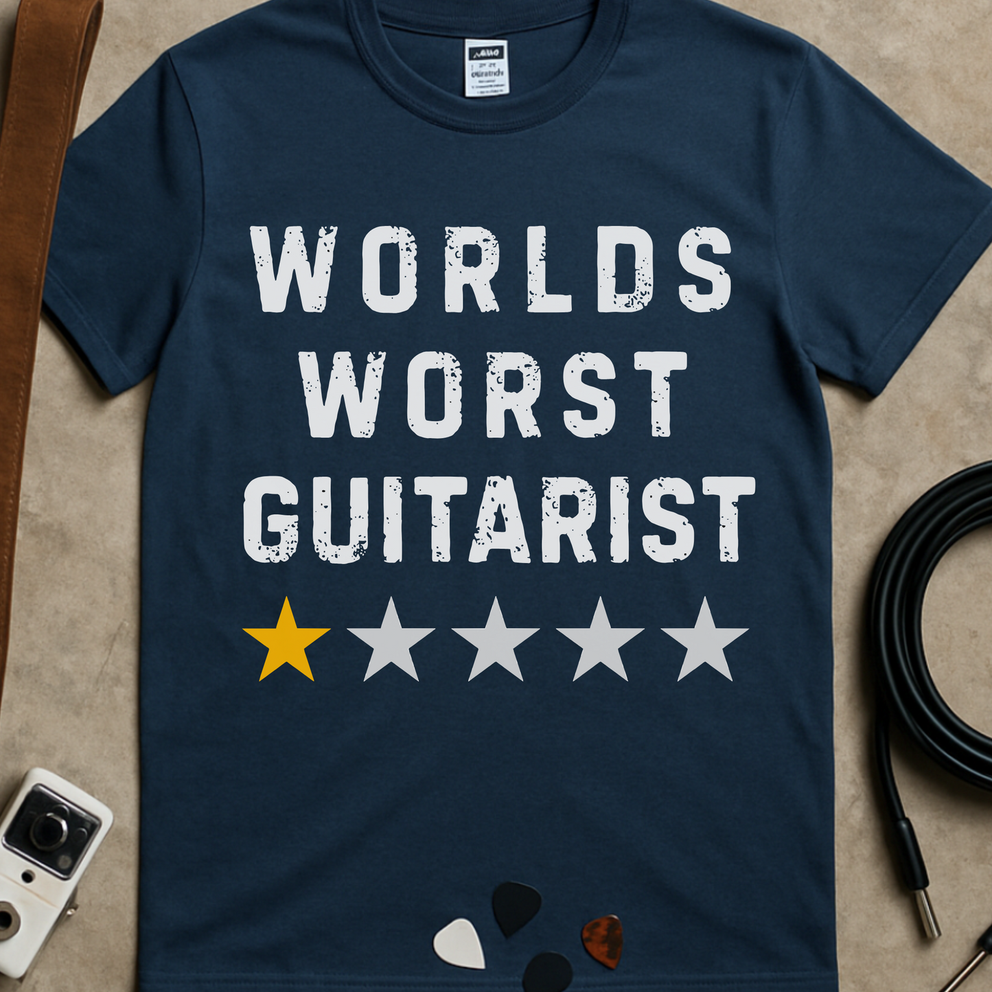 Worlds Worst Guitarist T-Shirt