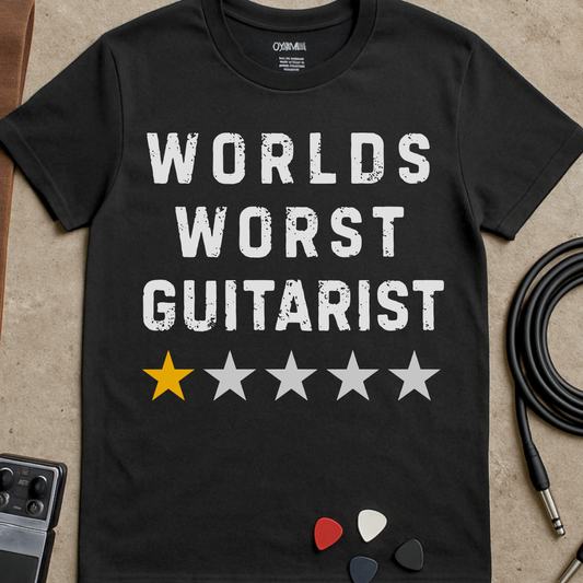Worlds Worst Guitarist T-Shirt