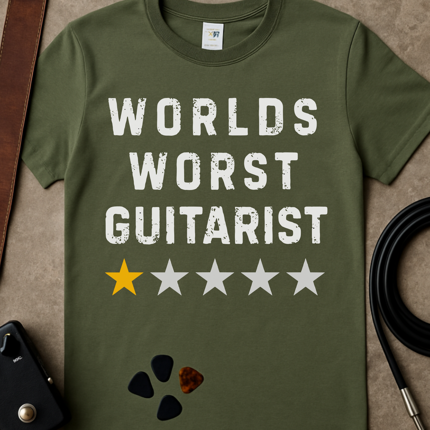 Worlds Worst Guitarist T-Shirt