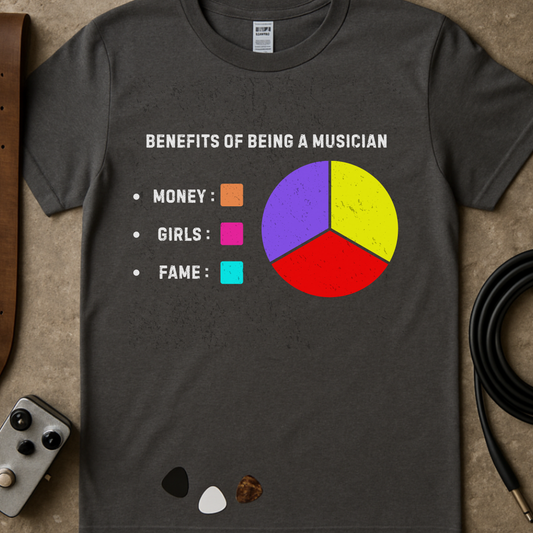 Musician Benefits T-Shirt