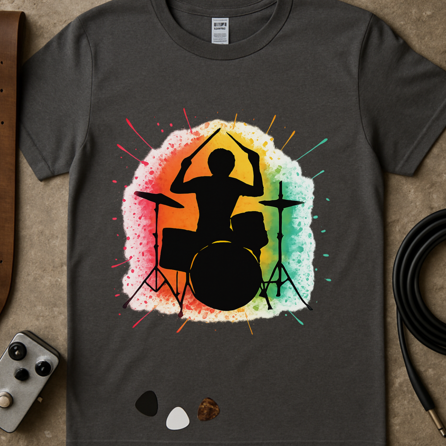 Splash Drummer T-Shirt