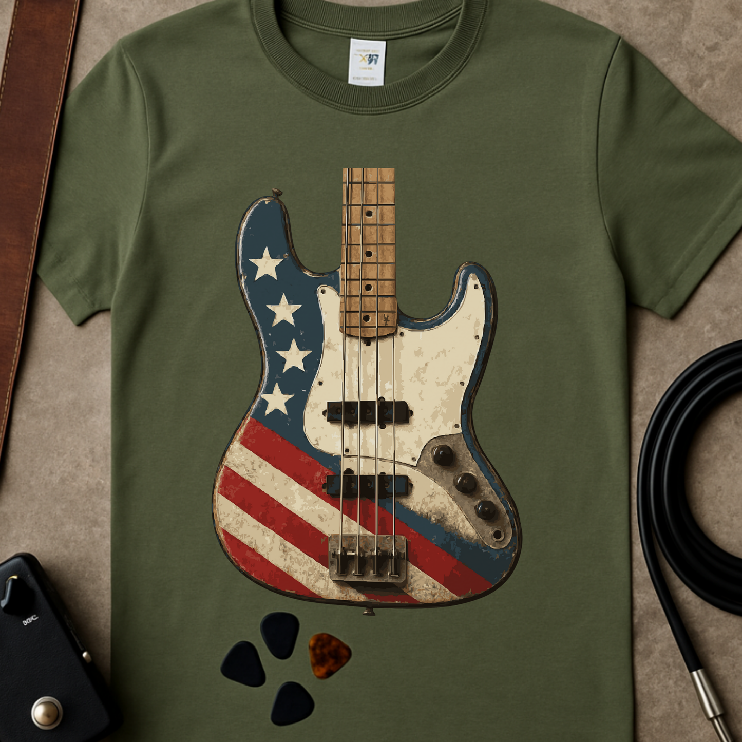 Patriotic Bass T-Shirt