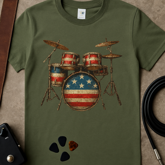 Patriotic Drums T-Shirt