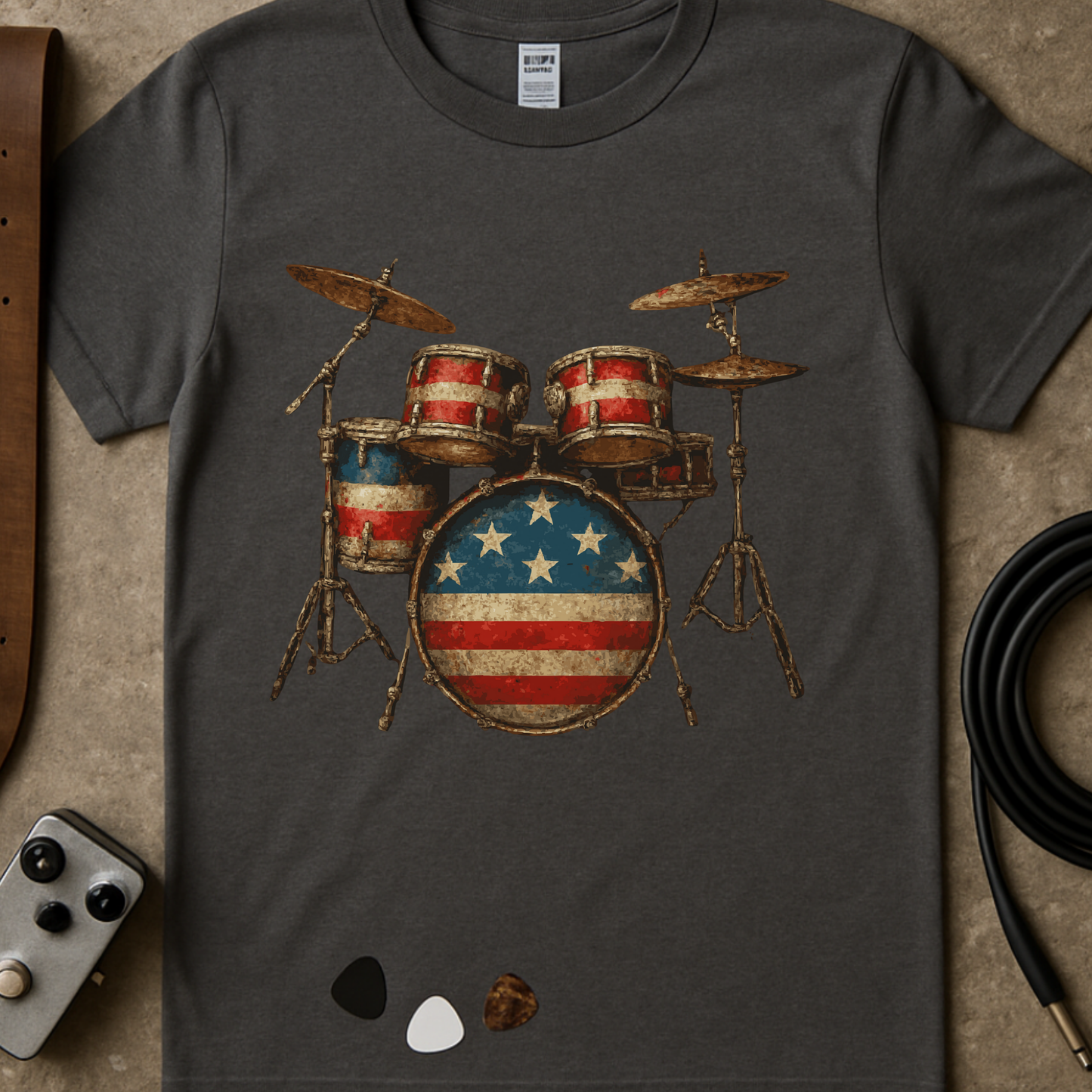Patriotic Drums T-Shirt