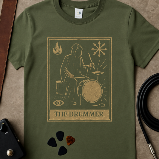 The Drummer Tarot T-Shirt