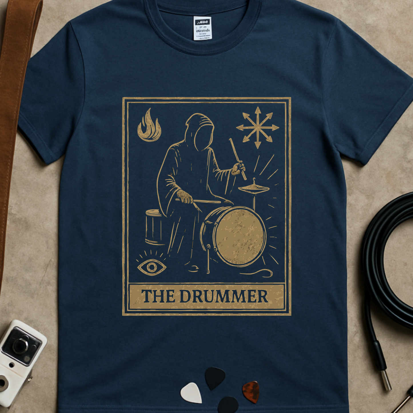 The Drummer Tarot T-Shirt