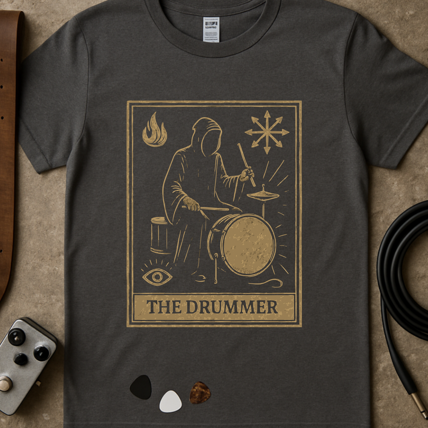 The Drummer Tarot T-Shirt
