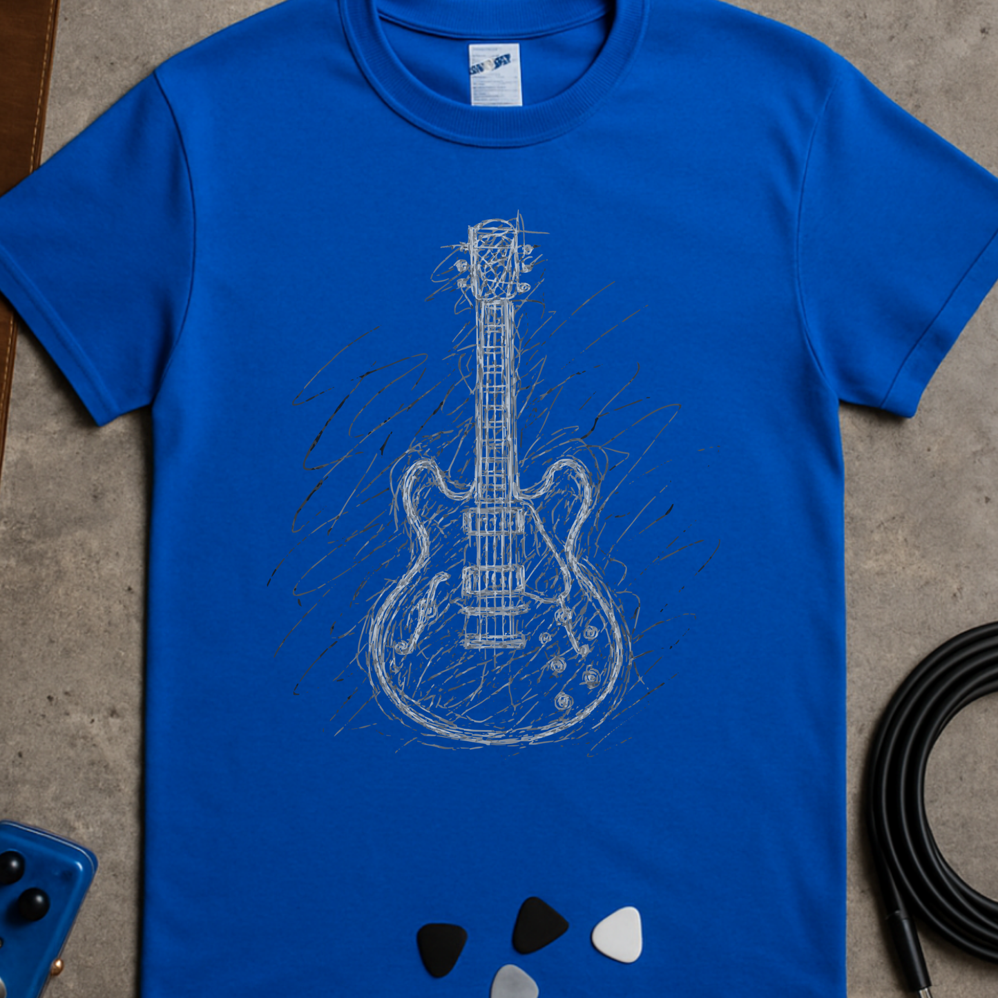 Gibson 335 Scribble T-Shirt