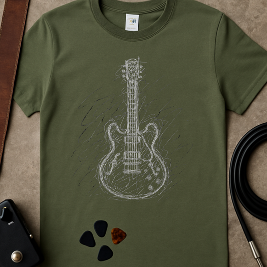 Gibson 335 Scribble T-Shirt