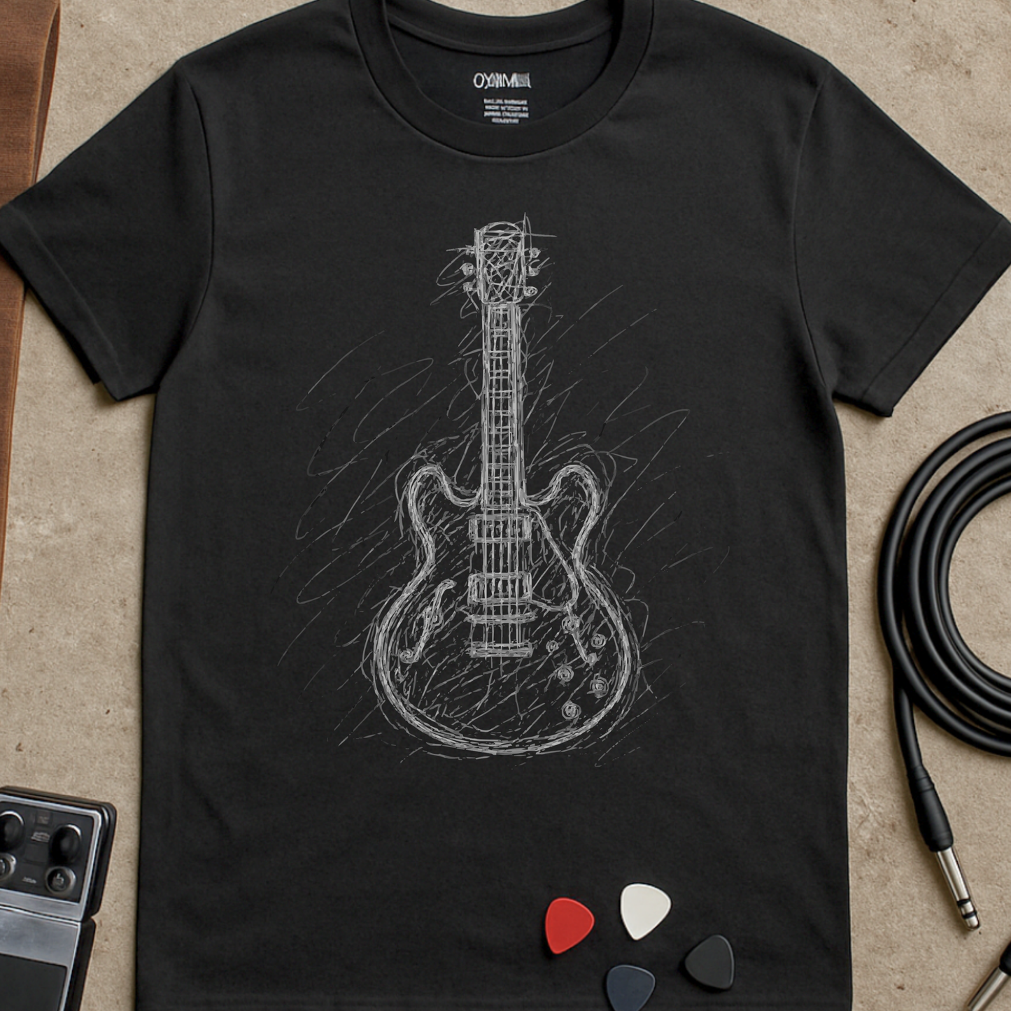 Gibson 335 Scribble T-Shirt
