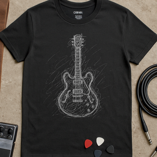 Gibson 335 Scribble T-Shirt