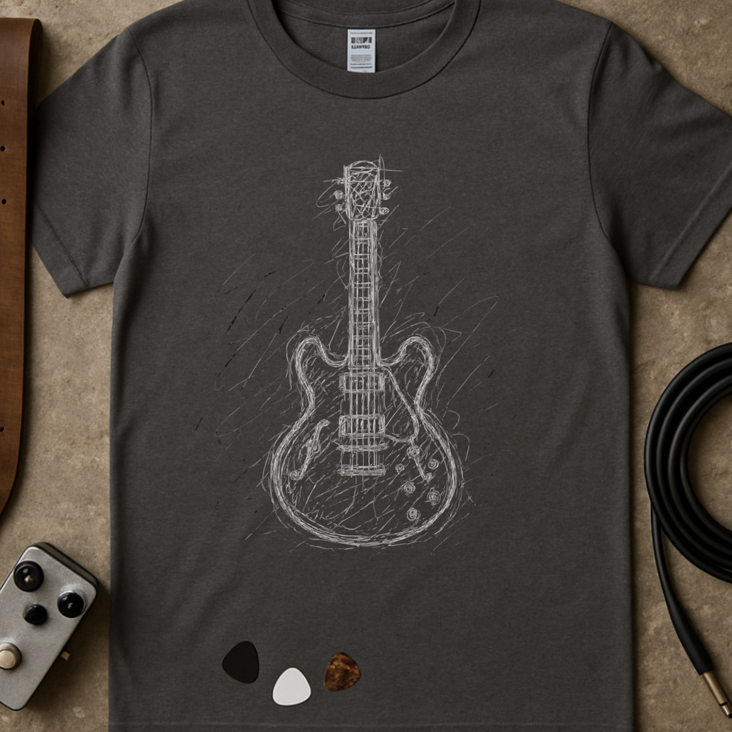 Gibson 335 Scribble T-Shirt