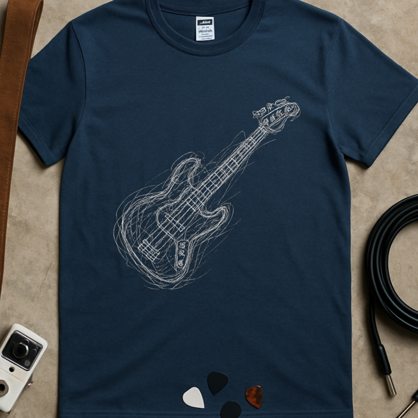 Scribble Jazz Bass T-Shirt