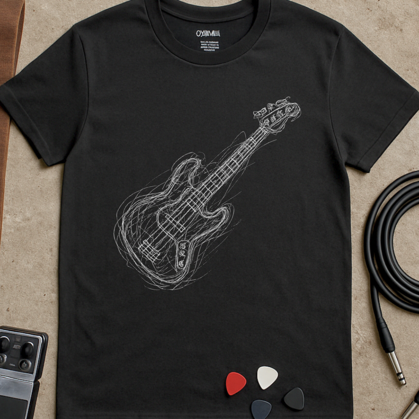 Scribble Jazz Bass T-Shirt