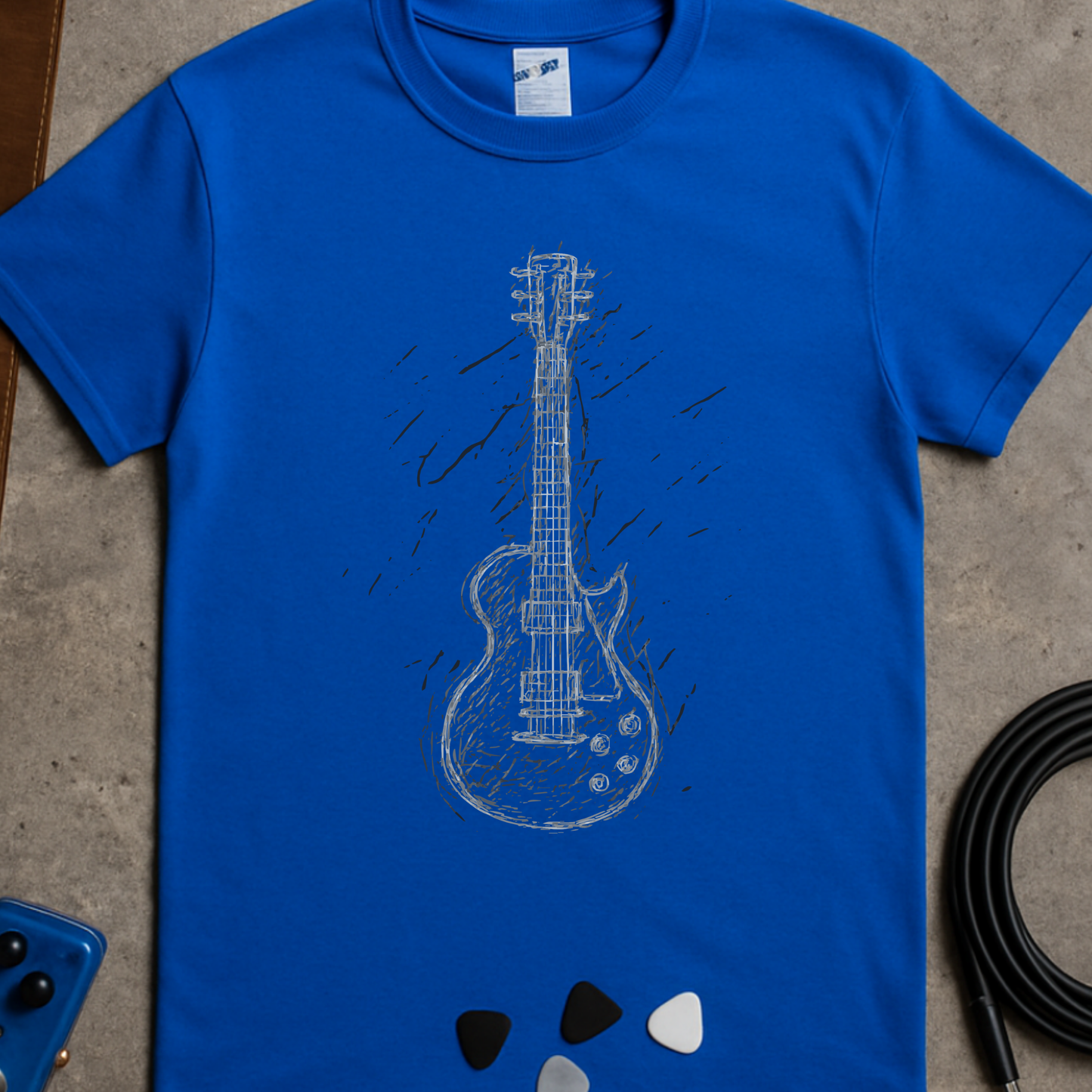 Scribble Les Paul T-Shirt