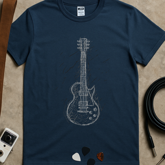 Scribble Les Paul T-Shirt