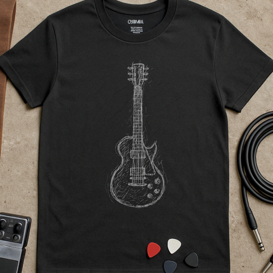 Scribble Les Paul T-Shirt
