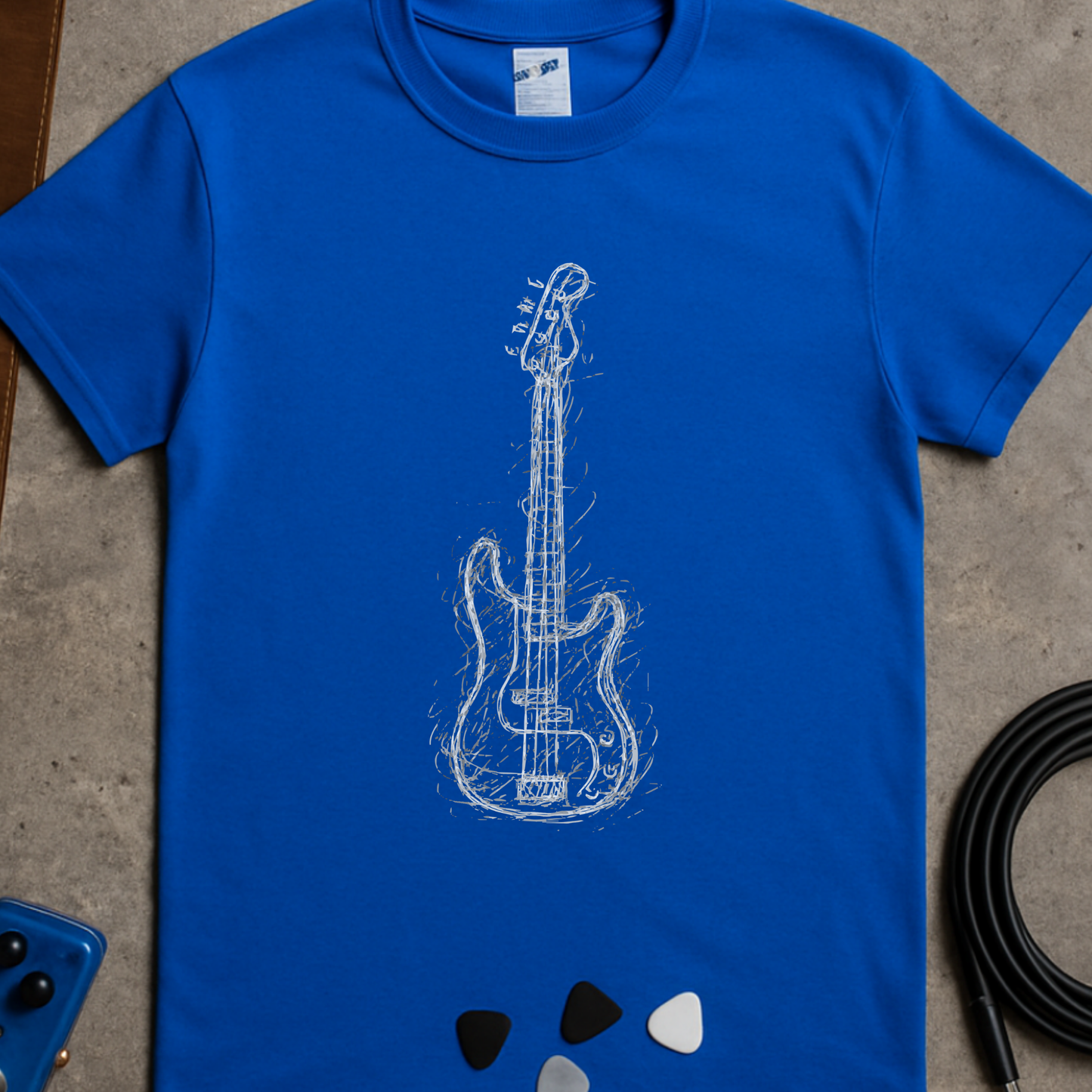 Scribble P-Bass T-Shirt