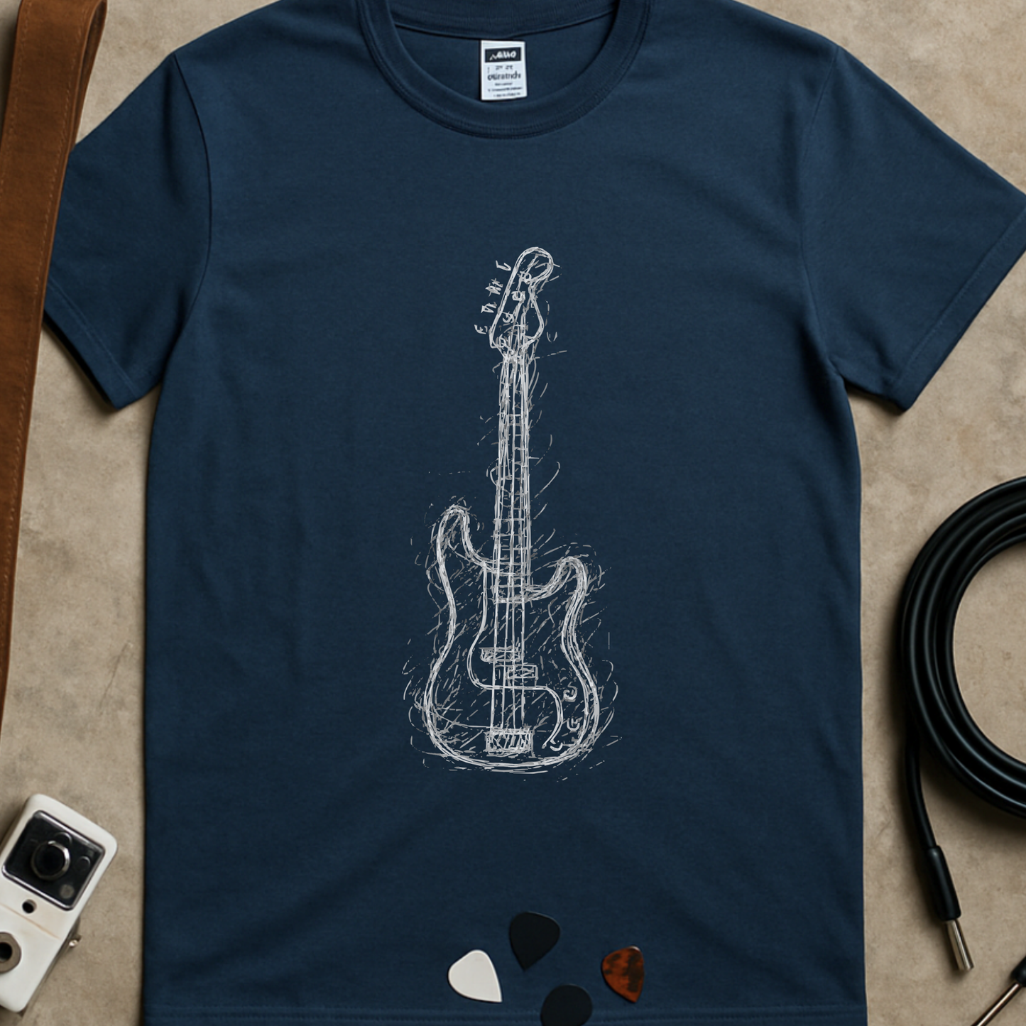 Scribble P-Bass T-Shirt