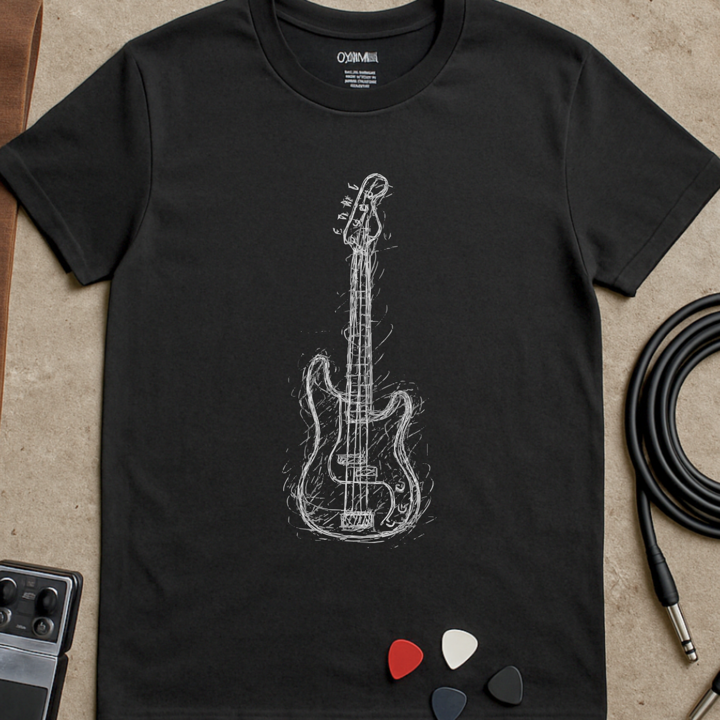 Scribble P-Bass T-Shirt
