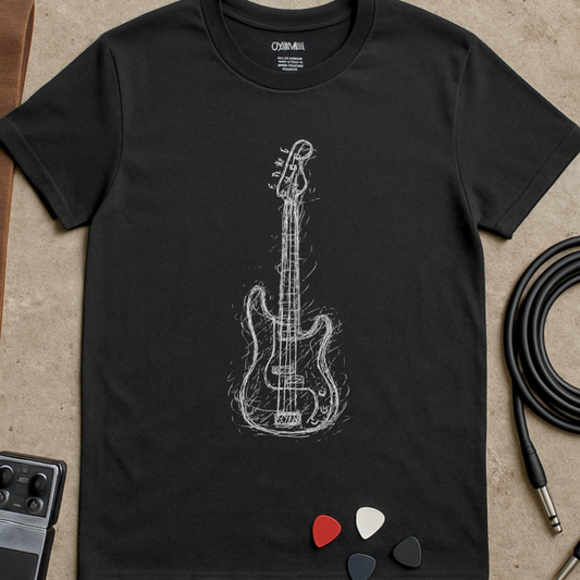 Scribble P-Bass T-Shirt