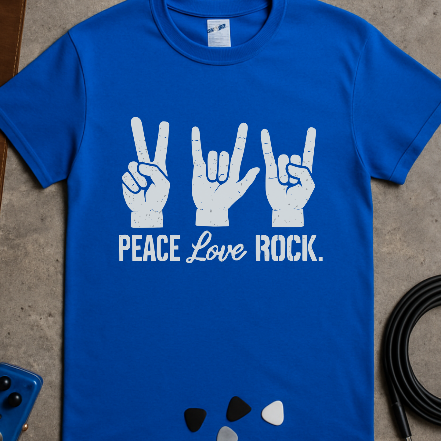 Peace Love Rock T-Shirt