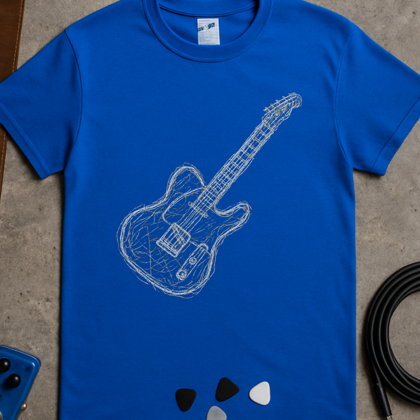 Scribble Telecaster T-Shirt