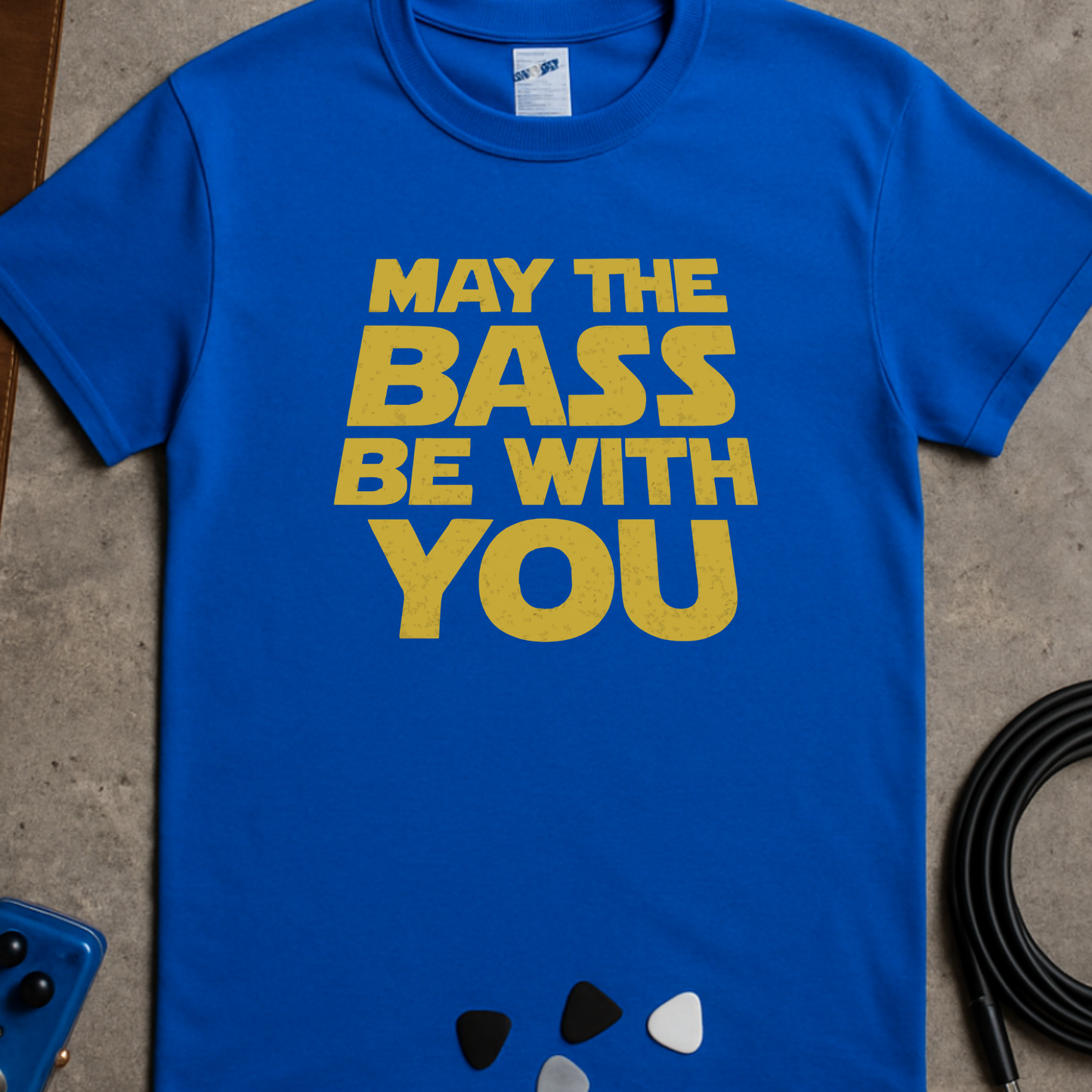 May The Bass Be With You T-Shirt