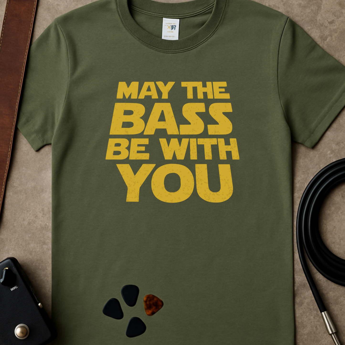 May The Bass Be With You T-Shirt