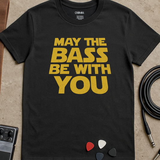 May The Bass Be With You T-Shirt