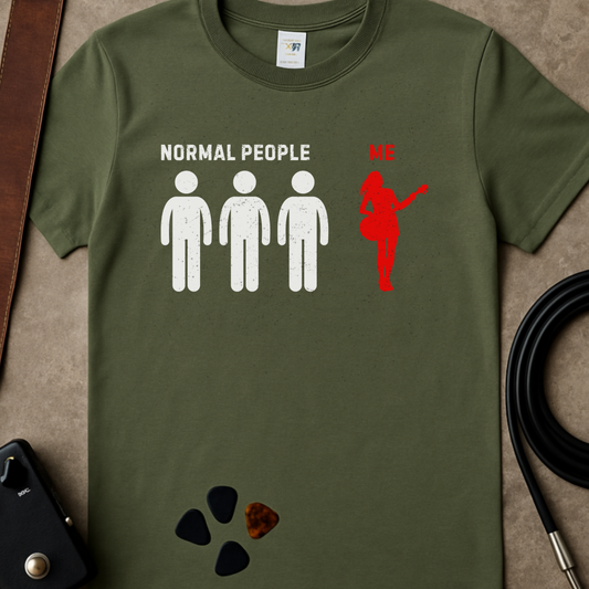 Normal People Bass Female T-Shirt