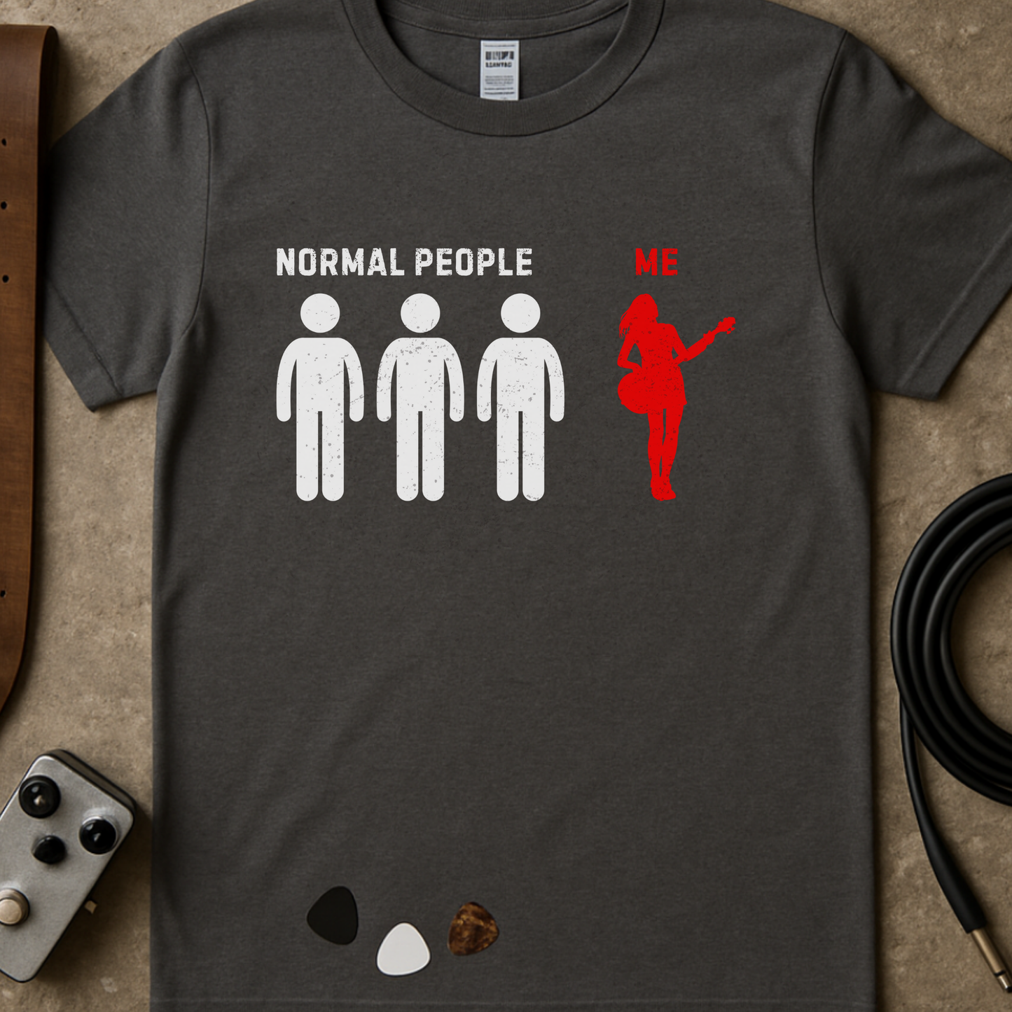 Normal People Bass Female T-Shirt