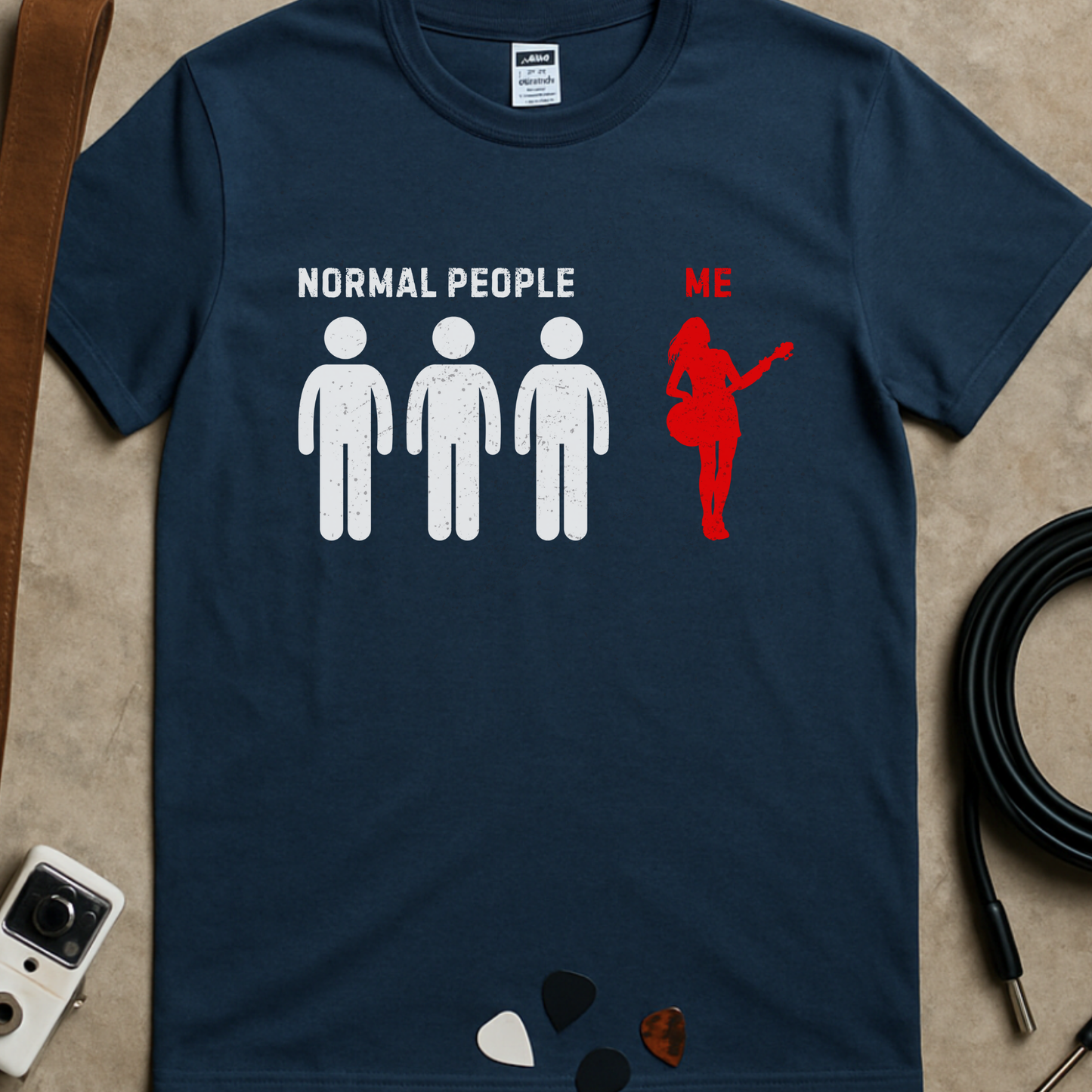 Normal People Bass Female T-Shirt